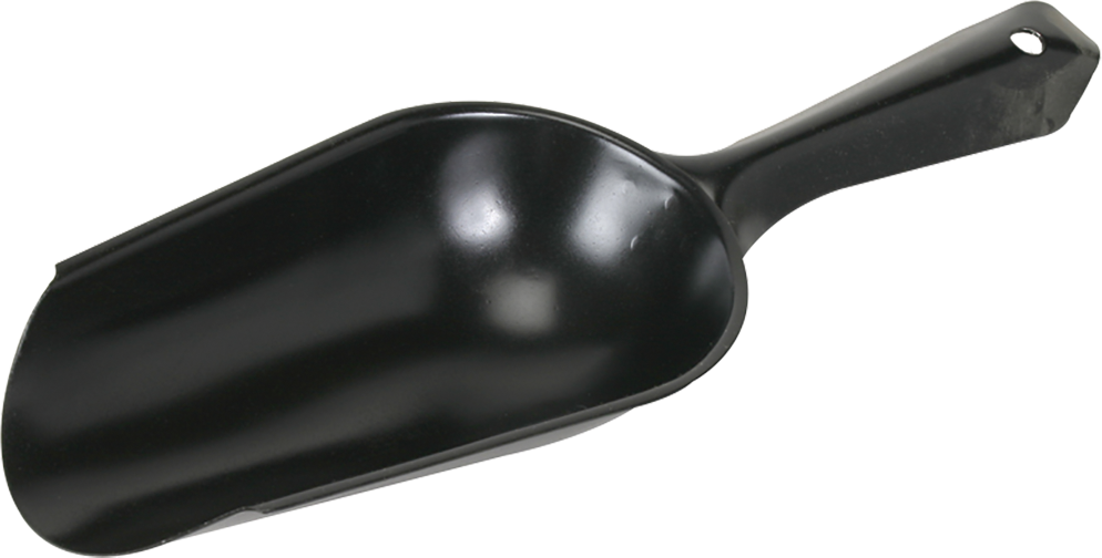 Cuchara, punta redonda, acero inoxidable recubierto de PTFE