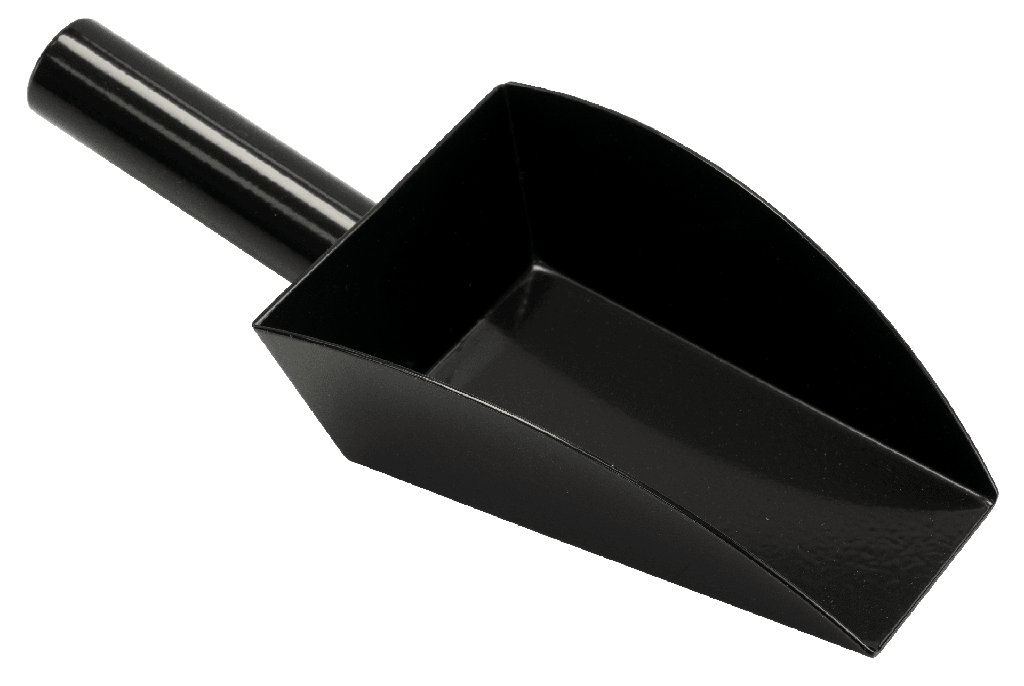 Cuchara, punta plana, acero inoxidable recubierto de PTFE