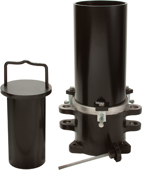 Juego de moldes de densidad relativa, 0,1 pies³