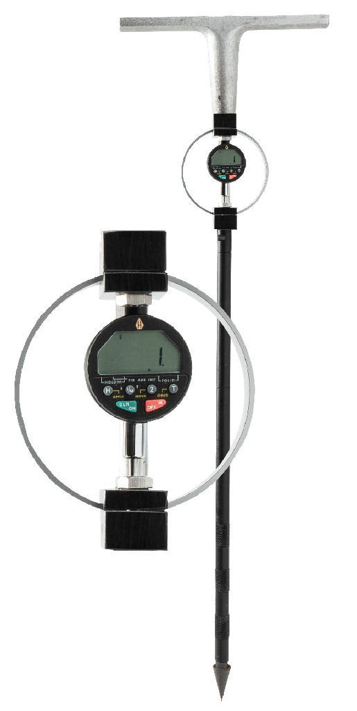 Penetrómetro de Cono, Cuerpo de Ingenieros, Medidor Digital con Mango en T