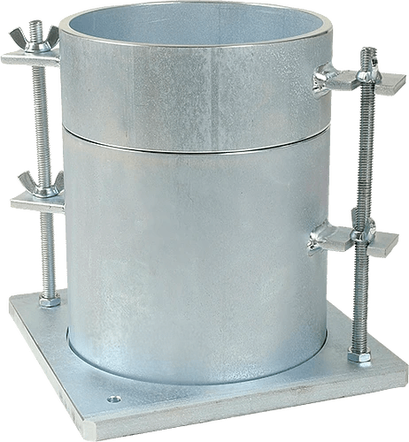 Molde de compactación de suelo, 6"