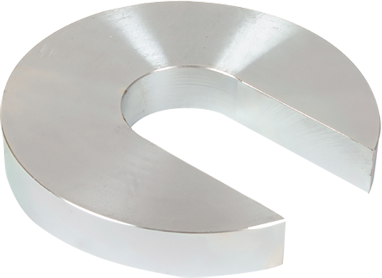 Pesas de sobrecarga ranuradas, 5 lb.