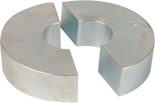 Pesos con recargo, 10 lb.