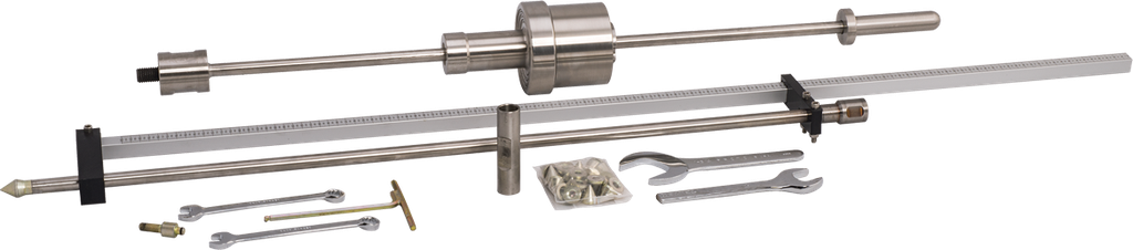 Penetrómetro de cono dinámico de doble masa, extremos roscados