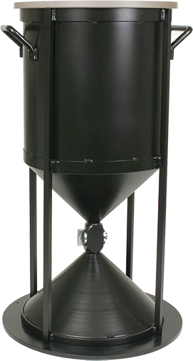 Cono de arena, grande, 12" (165 mm)