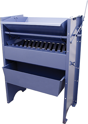 Divisor de muestras universal, capacidad de tolva de 1,0 pies³