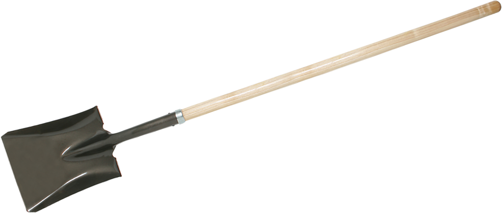 Pala de punta cuadrada