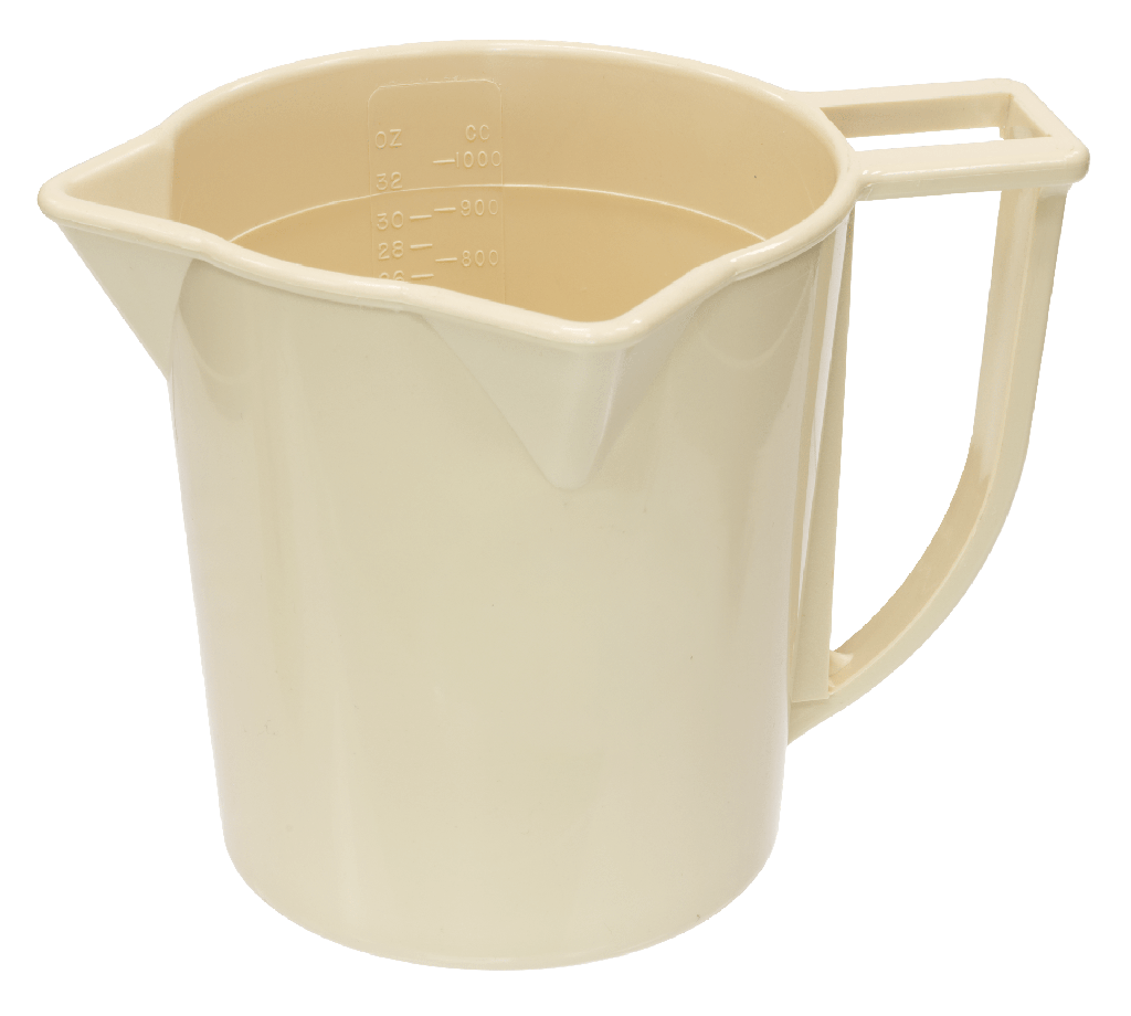 Embudo Marsh, vaso medidor de 1 litro