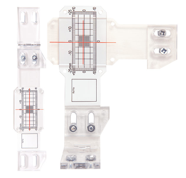 Medidor de monitor de grietas F/esquinas (2 unidades)