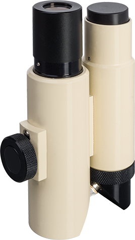 Microscopio para medir grietas en el hormigón