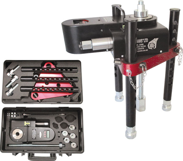 Kit de probador M2008 (D) métrico con manómetro digital DS de 0-145 kN/32597 lbf