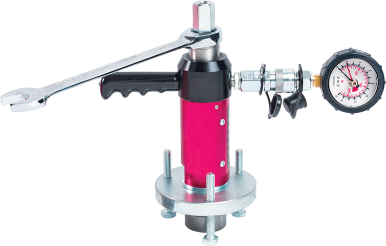 Kit de prueba de adherencia con calibre de 25 kN