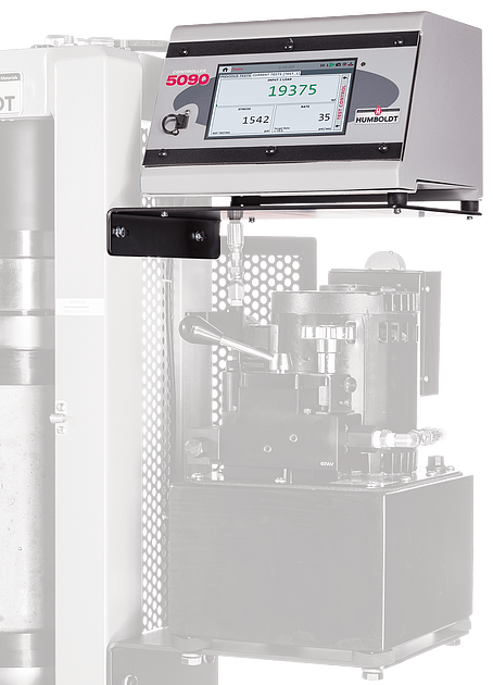Controlador digital Humboldt para máquinas de compresión de hormigón