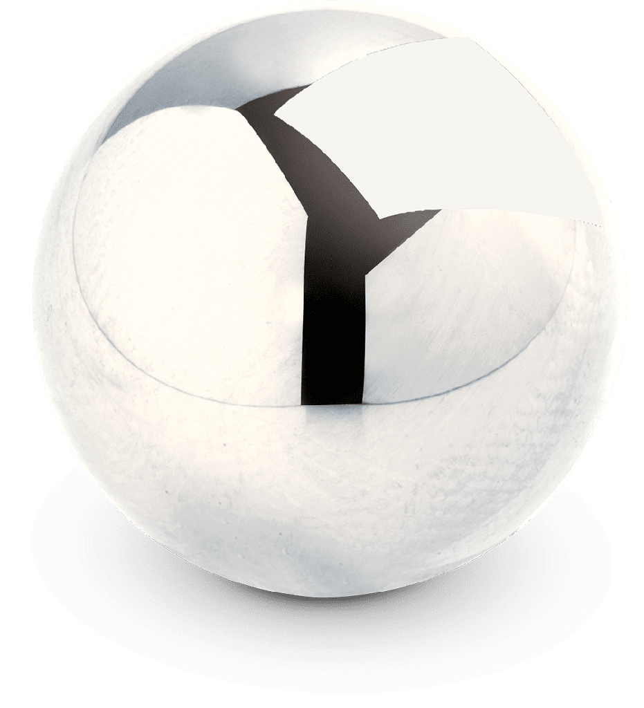 Bola de repuesto, acero inoxidable 440 de 5/8": para usar con todas las celdas de consolidación