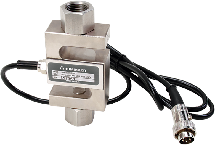 Celda de carga, tipo S, 500 lbf (2,5 kN)