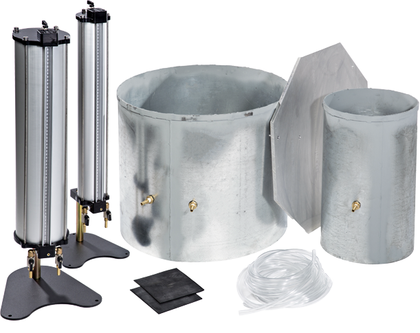 Infiltrómetro de doble anillo