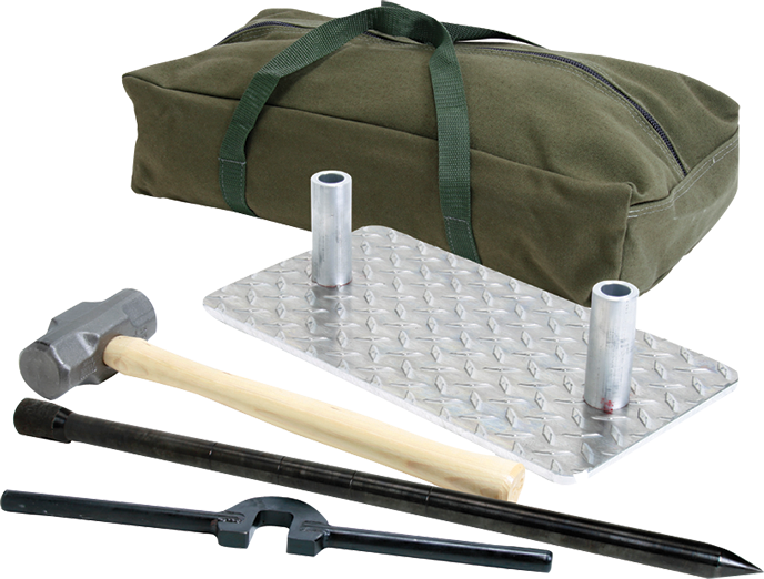 Conjunto de herramientas de calibre nuclear