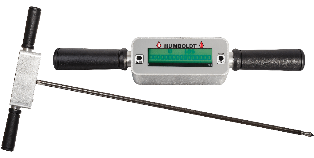 Penetrómetro de cono estático, digital