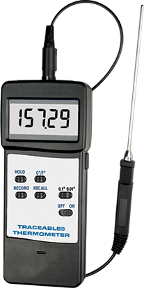 Termómetro, RTD Platino, Trazable