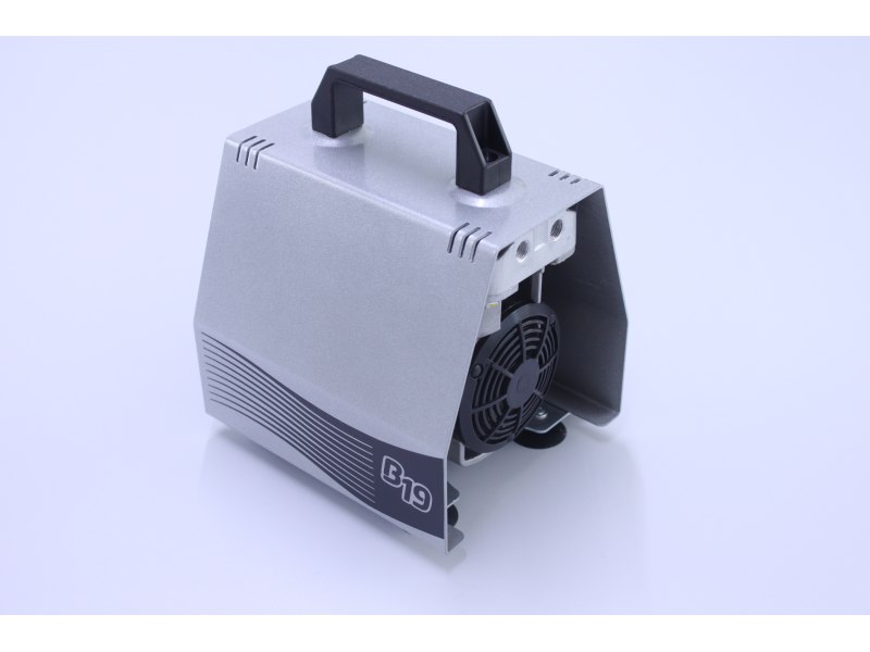 Biomec Serie B oil-less (vacio/compresor, 19–39 LPM, 1–2 pistones)