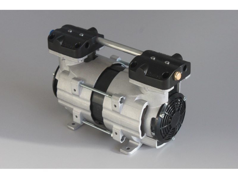 Biomec Serie B2P oil-less (bombas de vacío, 24–55 LPM, doble pistón)