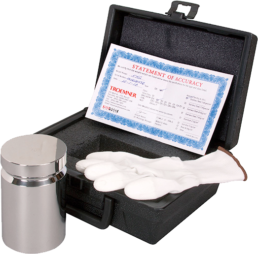 Balanza electrónica ASTM Clase 1 Peso de calibración estándar Peso de calibración ASTM Clase 1, 600 (H-4888.600G / T)