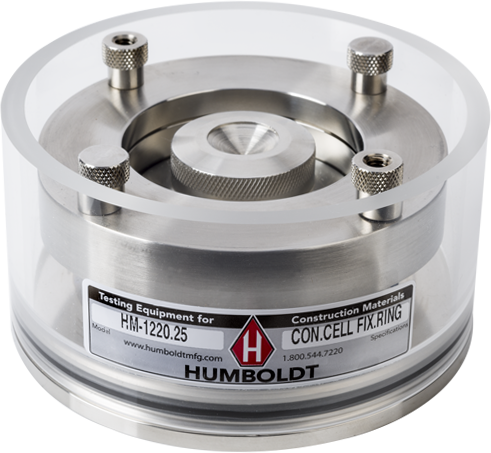 Celda de consolidación de anillo fijo Pieza de celda de consolidación, anillo fijo, 2,5" (100.4 – 75.4)