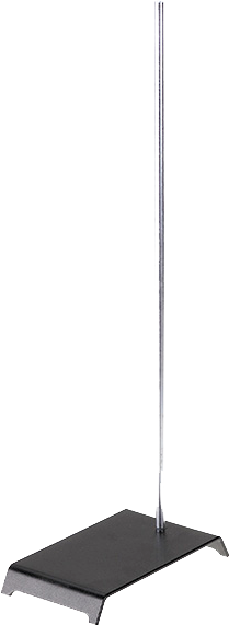 Soporte – Base de acero estampado – Base: 4" x 6" (02 – 32)