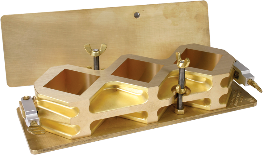 Molde en forma de cubo, lechada expansiva, 2 pulgadas, configuración diagonal (H-2823 / M)