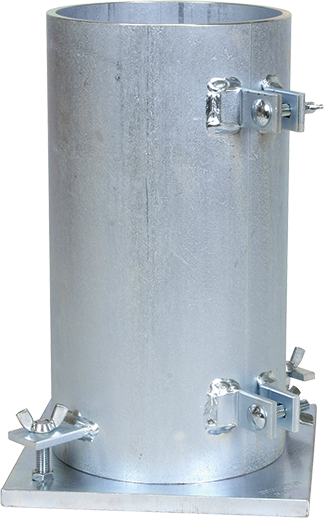 Moldes cilíndricos de hormigón, acero, reutilizables, 6" x 12" Molde cilíndrico de hormigón, acero, (42 – 50H)