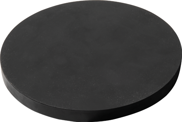 Almohadilla cilíndrica de concreto Econ-o-Cap simple, almohadilla de 2", durómetro 60 (ACP60 – DCP70)