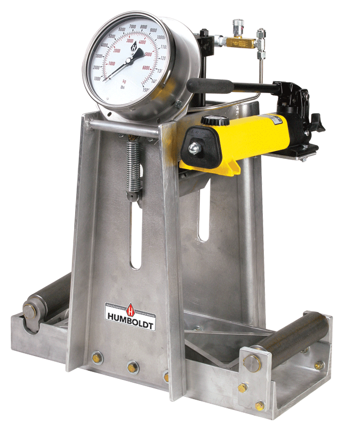 Probador de vigas de hormigón, 18"de tres puntos (0A – 3A)