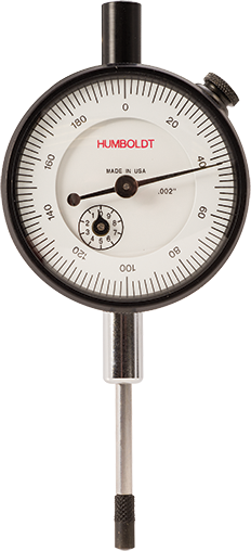 Indicador de Dial, Indicador de Dial Vertical, Vertical, 1" x 0.002" (H-3222 / M)