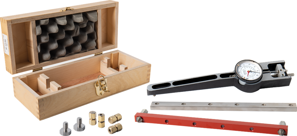 Juego de galgas extensométricas de varias longitudes (0 – 1D)