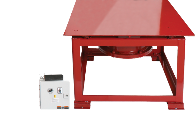 Mesa Vibratoria con Controlador, 230V, 50Hz (2F / 5F)