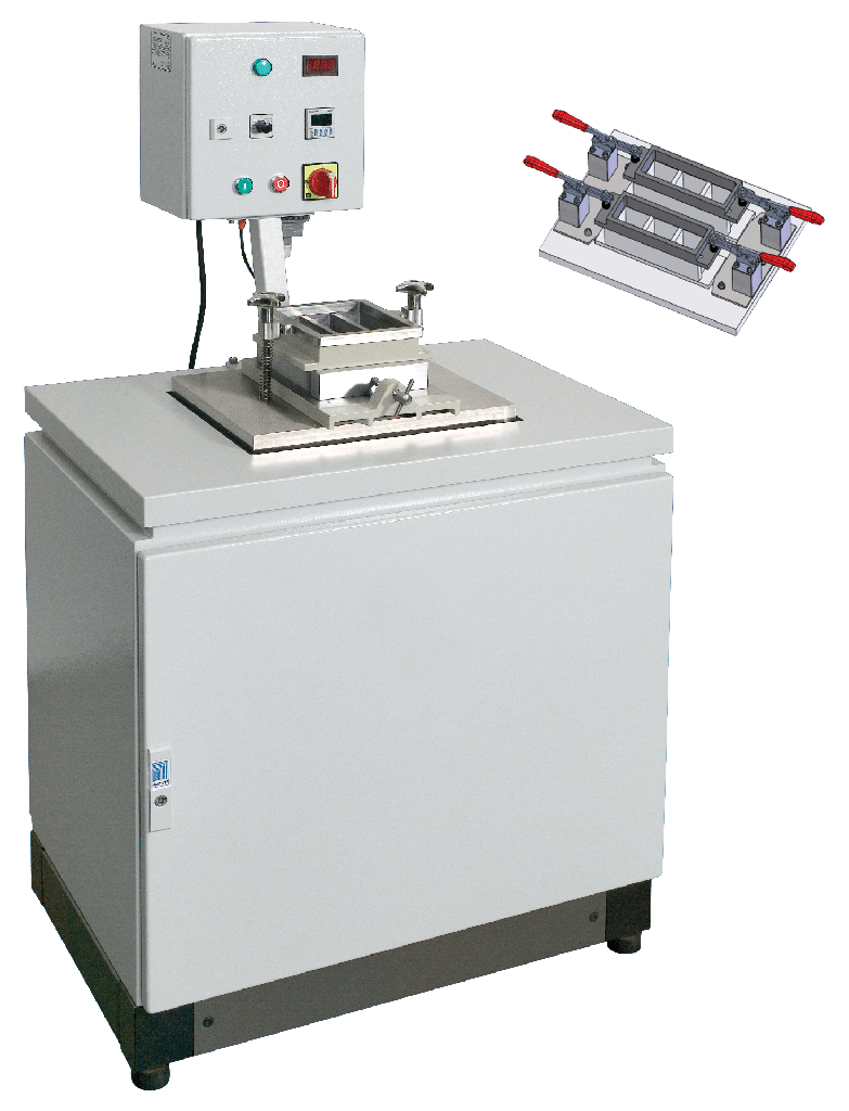 Mesa Vibratoria con pinza Cube, 230V 50/60Hz (3.4F – 5.4F)