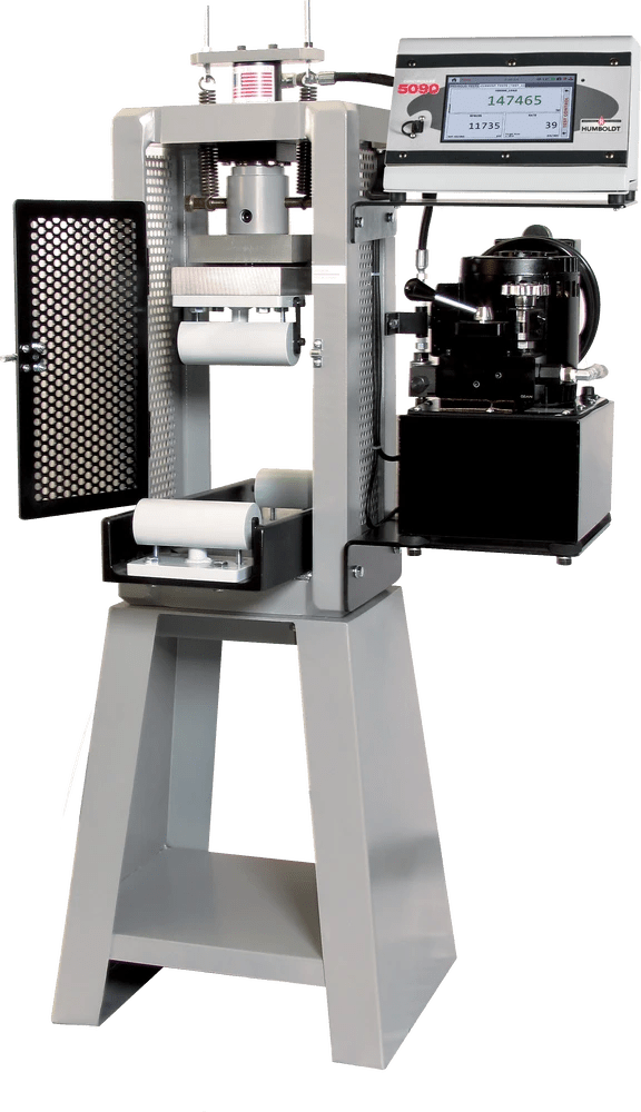 Máquina de compresión serie HCM-0030 con controlador i7, 230 V 50 Hz (7.2F – H.5F)