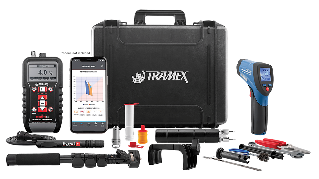 Kit de inspección de hormigón