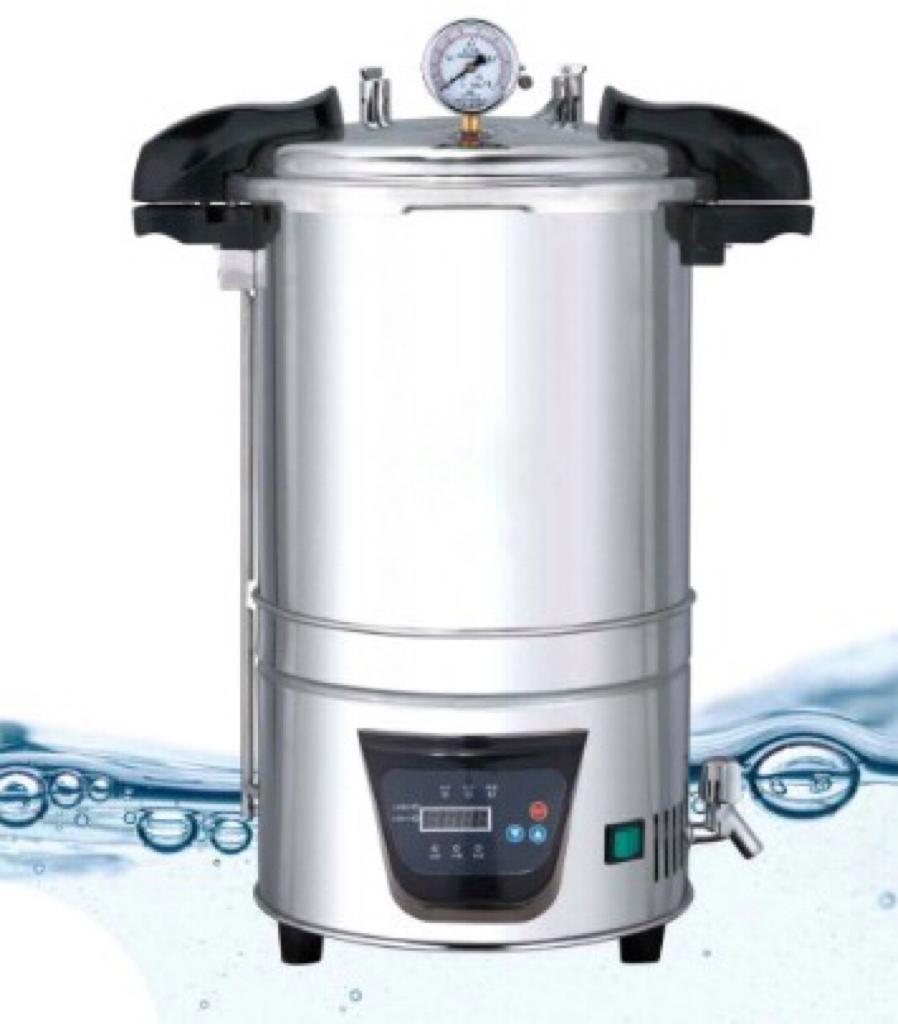 Autoclave con Cap 18L, tamano de la camara de esterilizacion 280mm x 395mm, 220V, timer