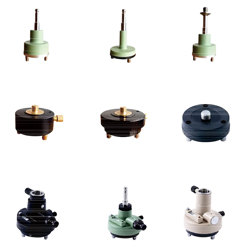 Bases nivelantes y adaptadores