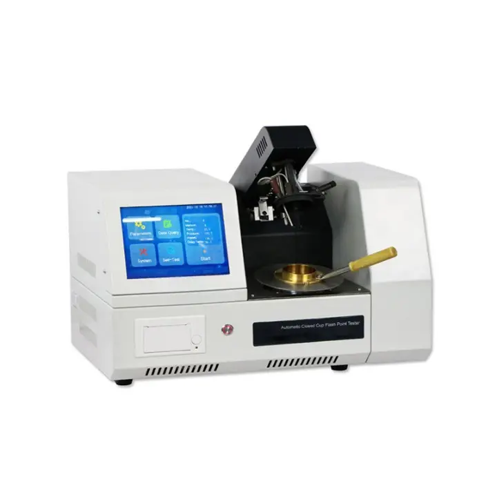 probador de punto de inflamación de copa cerrada