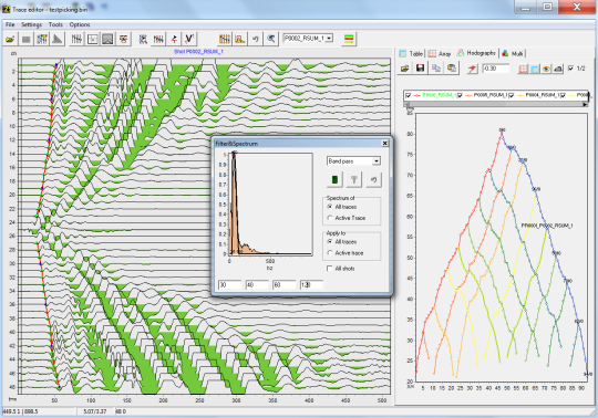 ZondST2d — Software para procesamiento e interpretación de datos sísmicos en 2D