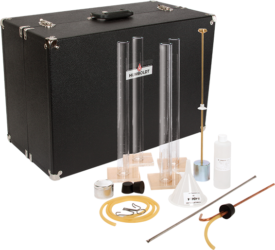 Equipo de prueba equivalente a arena con estuche