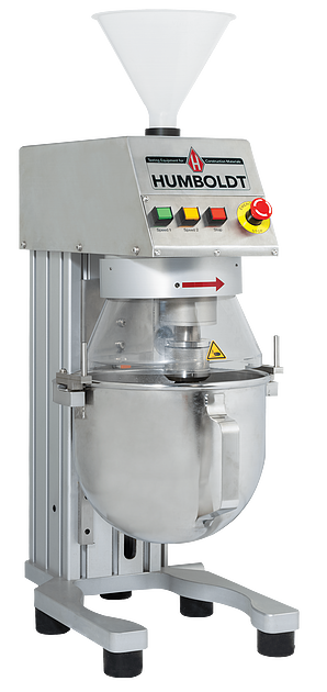 Mezclador de laboratorio Humboldt reacondicionado, 5 cuartos de galón. (4.73L)