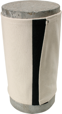 Envoltura de cilindro de hormigón