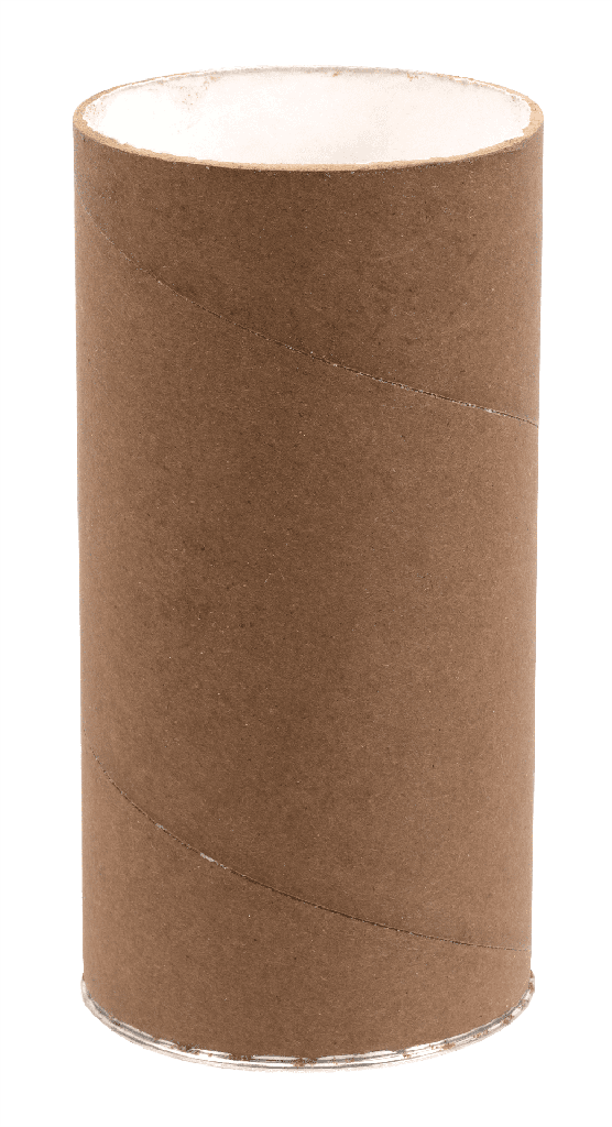 Moldes cilíndricos, de un solo uso, de cartón con revestimiento de silicona