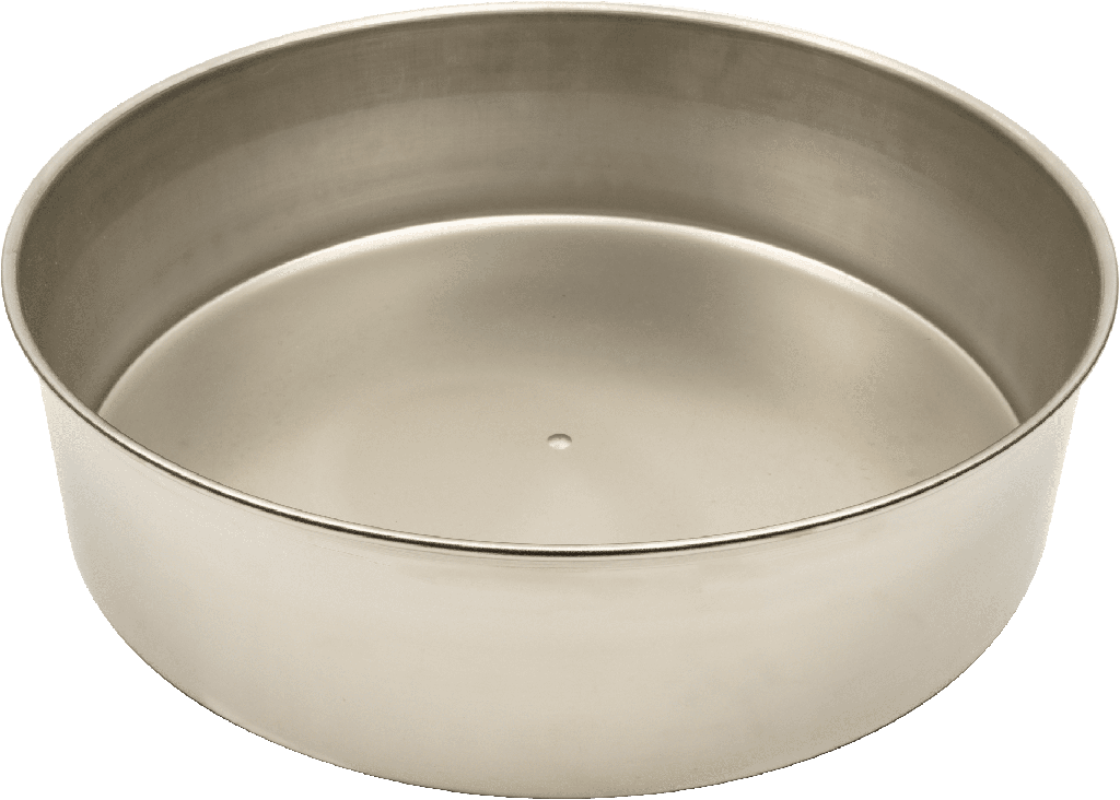 Sartén de 12" de diámetro, 3" (75 mm) de profundidad (acero inoxidable), <span style="white-space: nowrap;">H-3912SS</span>