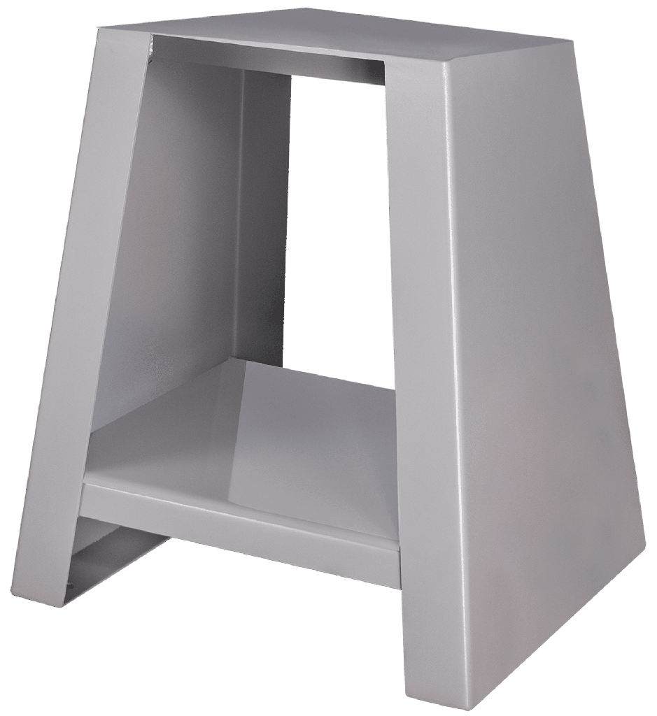 Molde cúbico con placa superior desmontable