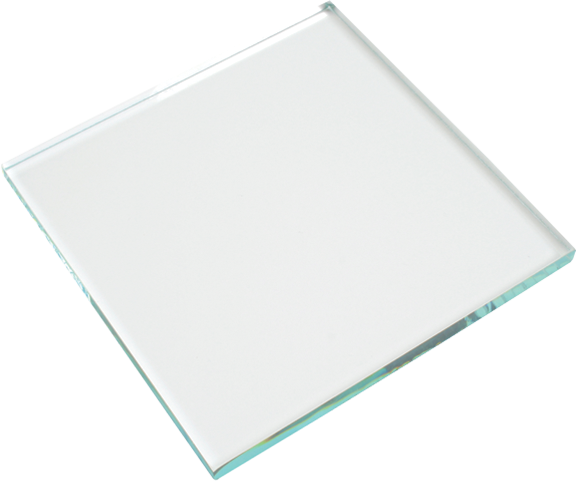 Placa de vidrio para juego de puente micrométrico