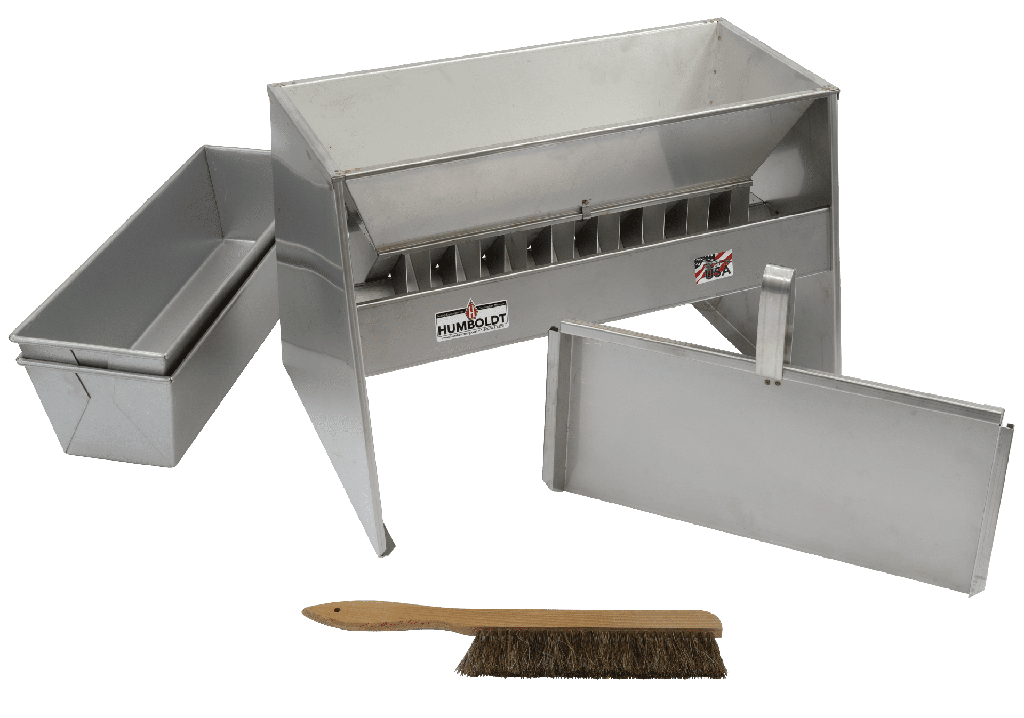 Separadores de muestras tipo riffle Humboldt para material de 0,66" a 1,67"